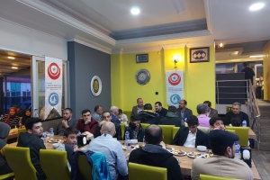 Türkmenlere yönelik bir iftar yemeği