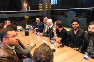 Türkmenlere yönelik bir iftar yemeği