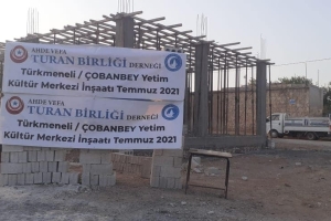 Yetim Kültür Merkezi inşaatımız