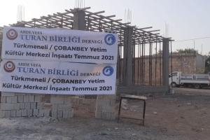 Yetim Kültür Merkezi inşaatı devam ediyor