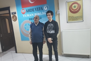 Bugün Amerika'dan bir misafirimiz vardı