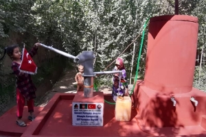 64. Su kuyusu ve çeşme hizmete girdi