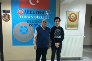 Bugün Amerika'dan bir misafirimiz vardı