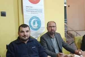 Türkmenlere yönelik bir iftar yemeği