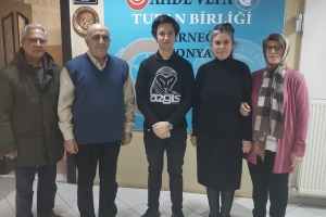 Bugün Amerika'dan bir misafirimiz vardı