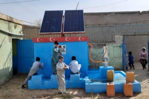 İsmail Gaspıralı anısına su kuyusu ve çeşme hizmete girdi