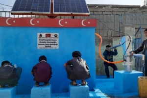 İsmail Gaspıralı anısına su kuyusu ve çeşme hizmete girdi