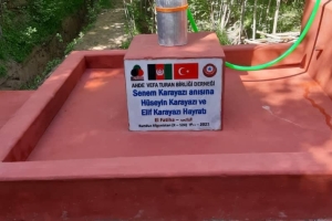 64. Su kuyusu ve çeşme hizmete girdi