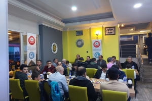 Türkmenlere yönelik bir iftar yemeği