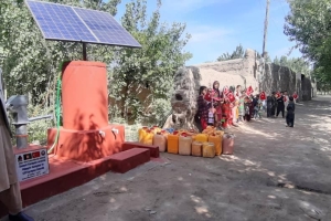 64. Su kuyusu ve çeşme hizmete girdi