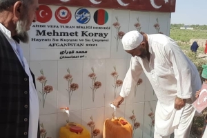 105. Su kuyusu ve çeşme hizmete girdi