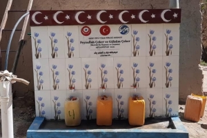 112. Su kuyusu ve çeşme hizmete girdi