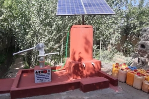 64. Su kuyusu ve çeşme hizmete girdi