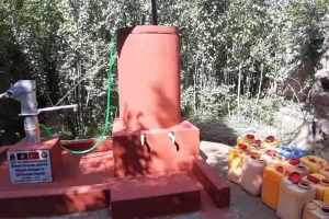 64. Su kuyusu ve çeşme hizmete girdi