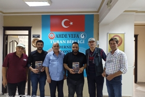 Ahde Vefa Turan Birliği Derneğinin bugün yine değerli misafirleri vardı