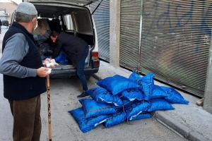 Kömür yardımı yapıldı