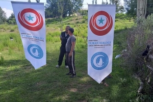 KIRGIZİSTAN'da Issık gölü bölgesindeyiz