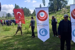 KIRGIZİSTAN'da Issık gölü bölgesindeyiz