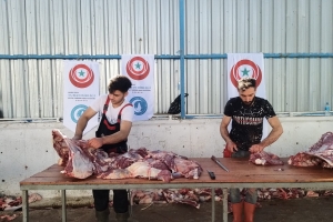 Konya'da Derneğimize emanet edilen Kurbanlar kesildi