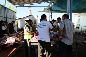 Konya'da Derneğimize emanet edilen Kurbanlar kesildi