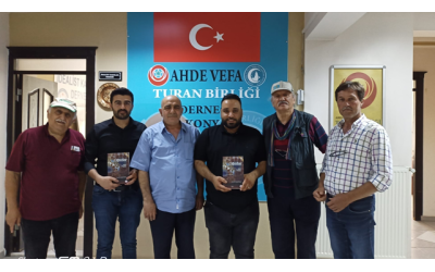 Ahde Vefa Turan Birliği Derneğinin bugün yine değerli misafirleri vardı