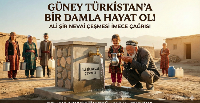 Güney Türkistan İçme Suyu Kuyusu Kampanyası