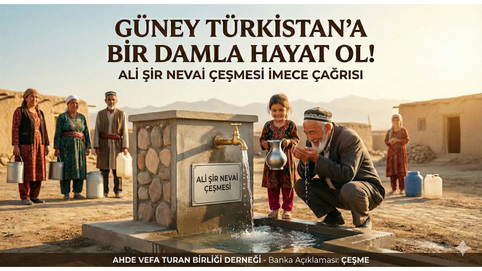 Güney Türkistan İçme Suyu Kuyusu Kampanyası