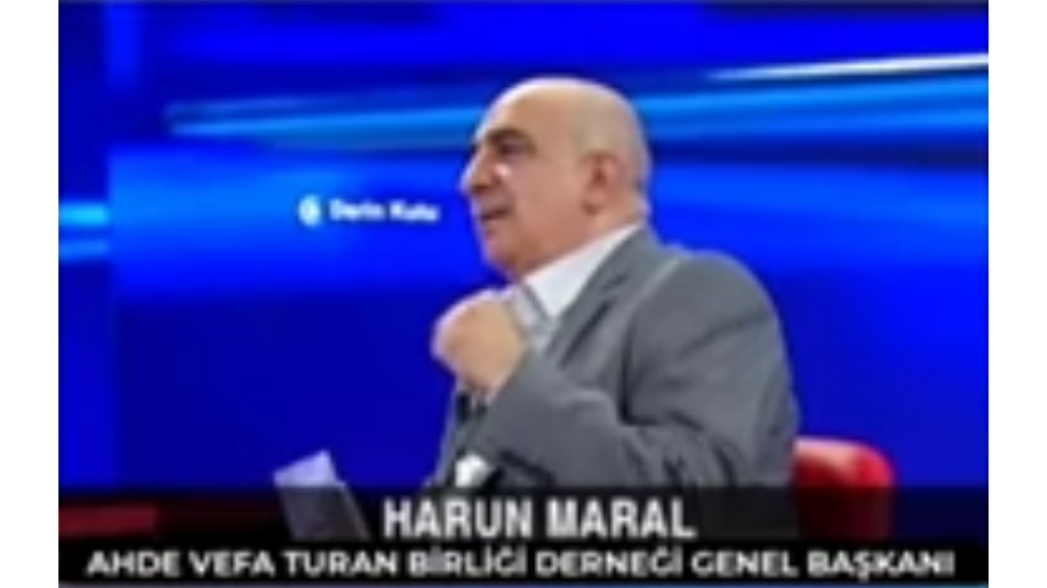 Ahde Vefa Turan Birliği Derneği Genel Başkanı Harun Maral, akit tv proğramına katıldı