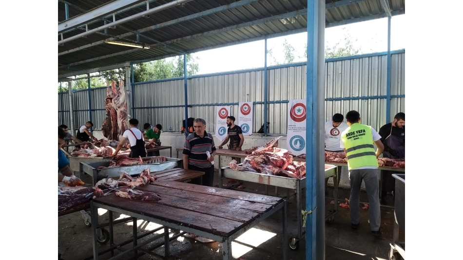 Konya'da Derneğimize emanet edilen Kurbanlar kesildi